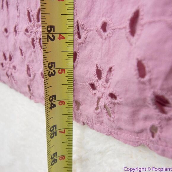 Eloquii Eyelet Tie Front Maxi Dress, 18 - Picture 15 of 16